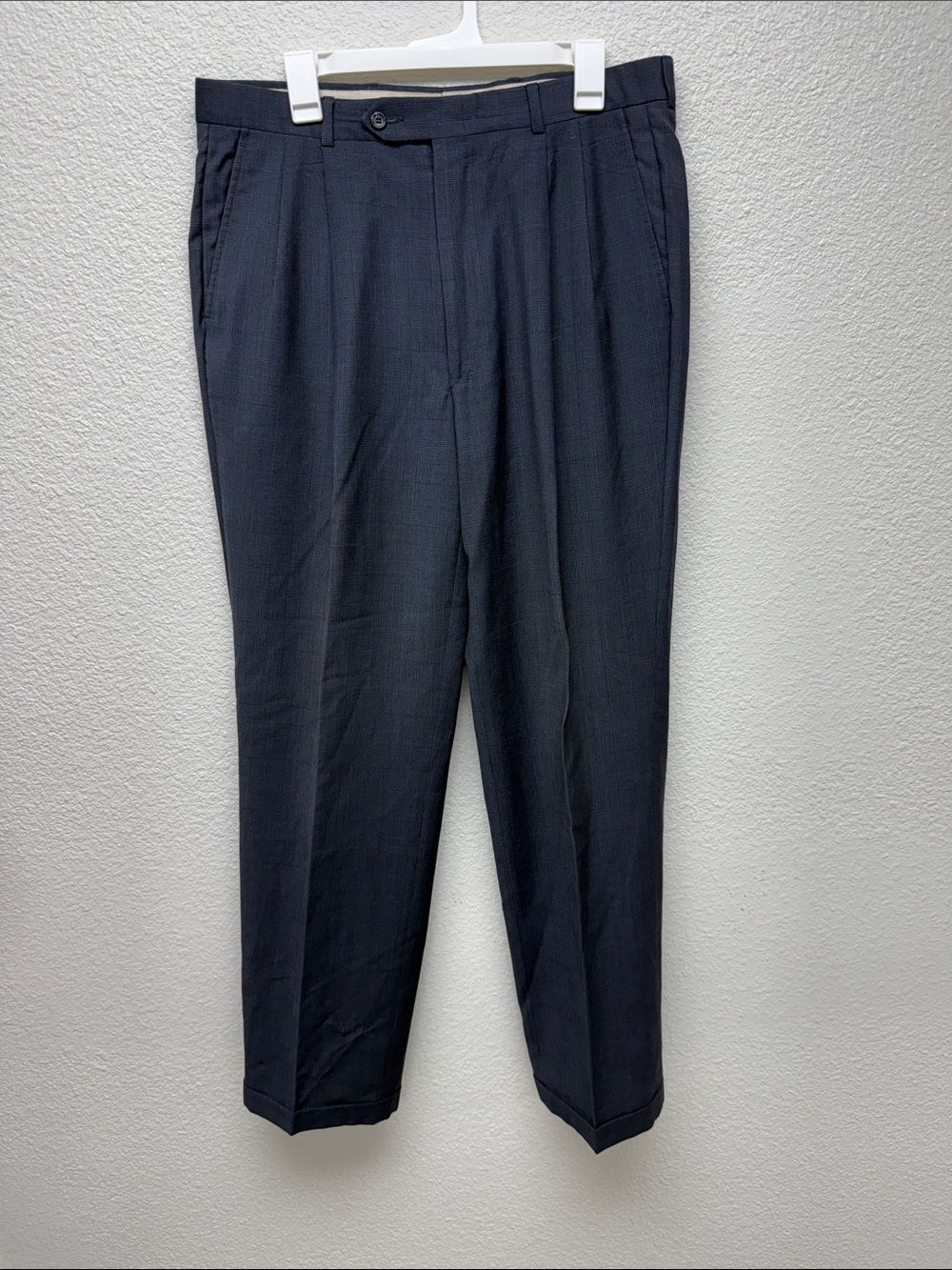 Men's Classic Navy Dress Pants
